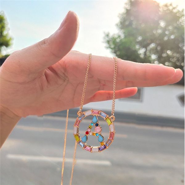 multicolor rhinestone charm couple name necklace silver gold 26 alphabet pendant necklace micro pave zircon initial letter necklaces
multicolor rhinestone charm couple name necklace silver gold 26 alphabet pendant necklace micro pave zircon initial letter necklaces