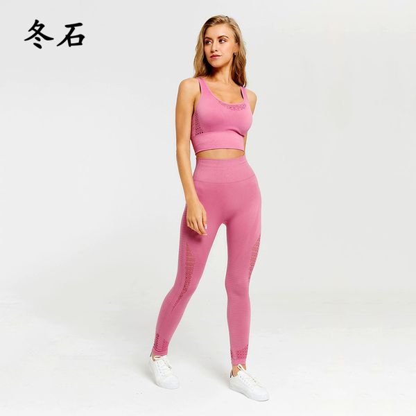 2 piece yoga set sport outfit woman running workout clothes seamless fitness leggings+longline sports bra gym sports wear women, White;red 
2 piece yoga set sport outfit woman running workout clothes seamless fitness leggings+longline sports bra gym sports wear women, White;red