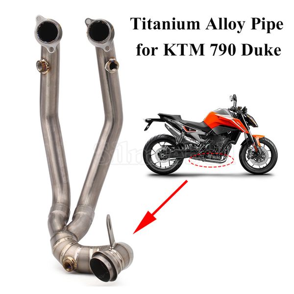 duke 790 full system titanium alloy slip-on pipe for 790 duke motorcycle exhaust escape manifold front link pipe
duke 790 full system titanium alloy slip-on pipe for 790 duke motorcycle exhaust escape manifold front link pipe