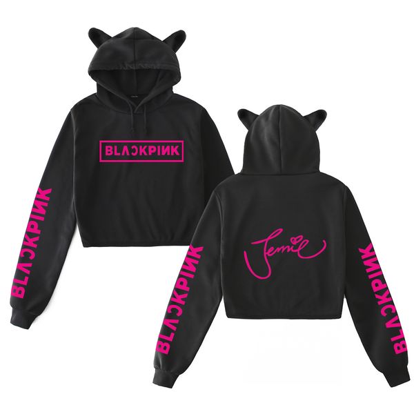 blackpink cat ears hooded wei warm hoodie women's lu du-fans it cheerleading, Black
blackpink cat ears hooded wei warm hoodie women's lu du-fans it cheerleading, Black
