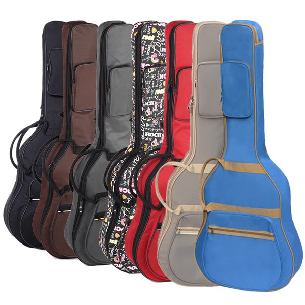 soft 40 41 acoustic wood guitar bag shockproof cases waterproof backpack 40" 41" guitar bags case pack 6 colors shipping, Black;red
soft 40 41 acoustic wood guitar bag shockproof cases waterproof backpack 40" 41" guitar bags case pack 6 colors shipping, Black;red