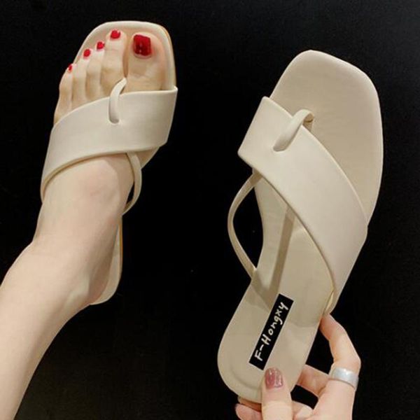 slippers 2021 flat bottom female wide open toe outdoor wear casual word drag summer shoes women sandals beach sh298, Black
slippers 2021 flat bottom female wide open toe outdoor wear casual word drag summer shoes women sandals beach sh298, Black