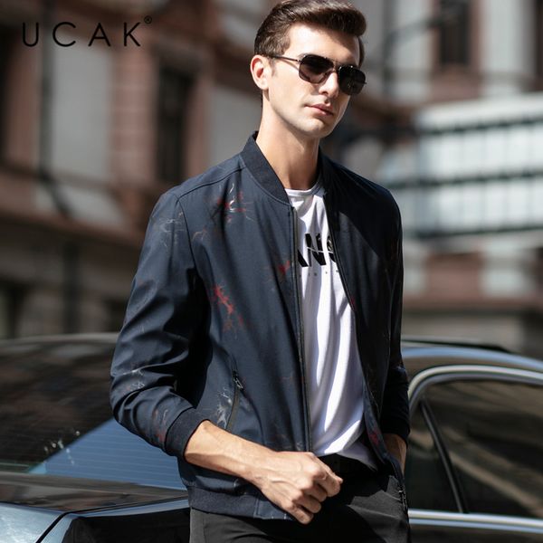ucak brand men clothes jackets casual zipper chaquetas hombre 2020 spring new arrival blouson homme mens clothing coats u8079, Black;brown
ucak brand men clothes jackets casual zipper chaquetas hombre 2020 spring new arrival blouson homme mens clothing coats u8079, Black;brown