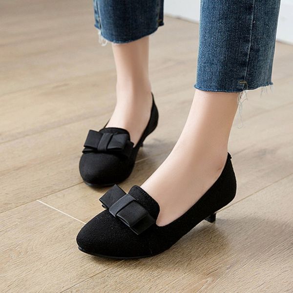 big size 11 12 ladies high heels women shoes woman pumps single-shoe female pointed leopard-shaped bowed high-heeled shoes, Black 
big size 11 12 ladies high heels women shoes woman pumps single-shoe female pointed leopard-shaped bowed high-heeled shoes, Black