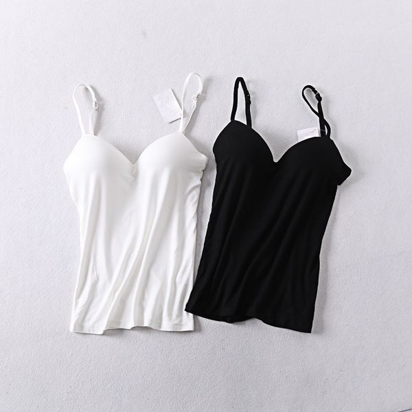 a generation of elasticity breathable comes with chest pad adjustable vest small camisole women's entity, Black;white
a generation of elasticity breathable comes with chest pad adjustable vest small camisole women's entity, Black;white