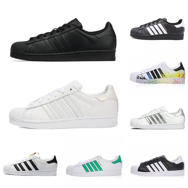 superstar men women platform sneakers casual leather shoes superstars 80s pride super star triple black white mens trainers sports 36-44
superstar men women platform sneakers casual leather shoes superstars 80s pride super star triple black white mens trainers sports 36-44