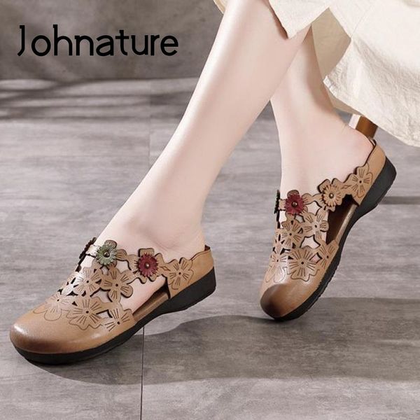 johnature 2020 new summer slippers women shoes genuine leather slides flower flat with outside wear handmade ladies slippers, Black
johnature 2020 new summer slippers women shoes genuine leather slides flower flat with outside wear handmade ladies slippers, Black
