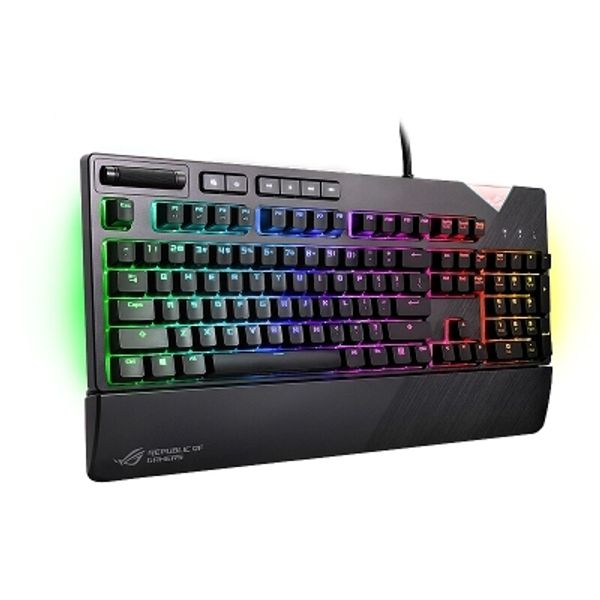 Rog trix flare rgb mechanical gaming keyboard with cherry mx witche cu tomizable illuminated badge and dedicated media key
Rog trix flare rgb mechanical gaming keyboard with cherry mx witche cu tomizable illuminated badge and dedicated media key