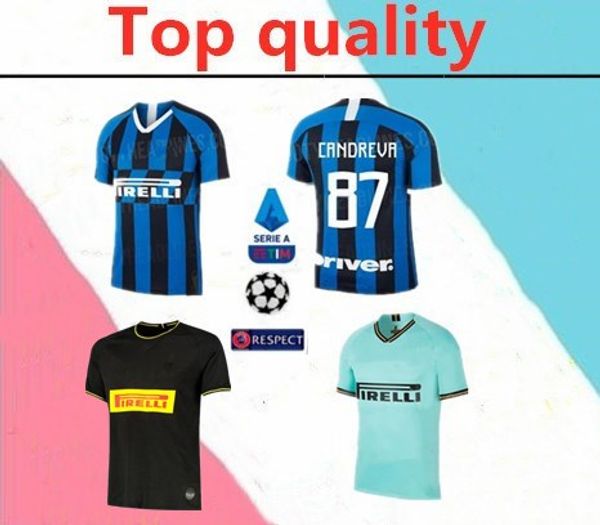 2019 2020 lukaku icardi lautaro martinez soccer jersey 2019 2020 milan perisic nainggolan maillot de foot football sh, Black;yellow
2019 2020 lukaku icardi lautaro martinez soccer jersey 2019 2020 milan perisic nainggolan maillot de foot football sh, Black;yellow