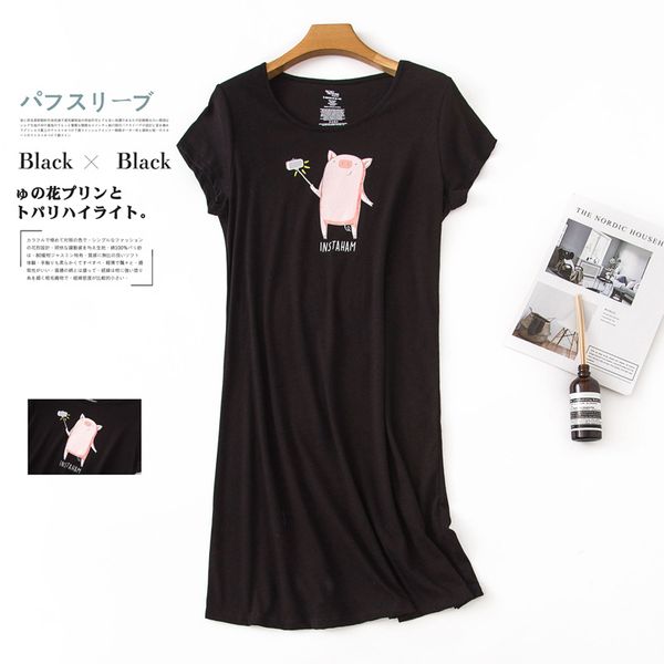 brand designer homewear women casual cartoon nightgown ladies 100%cotton nightdress female round collar plus size sleep dress, Black;red
brand designer homewear women casual cartoon nightgown ladies 100%cotton nightdress female round collar plus size sleep dress, Black;red