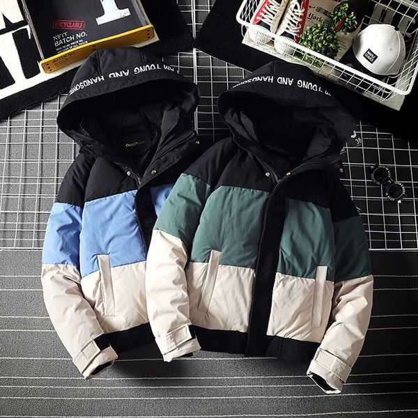 3 color patchwork male hooded coat windproof winter man coat keep warm m-5xl blue green men's coats winter, Black
3 color patchwork male hooded coat windproof winter man coat keep warm m-5xl blue green men's coats winter, Black