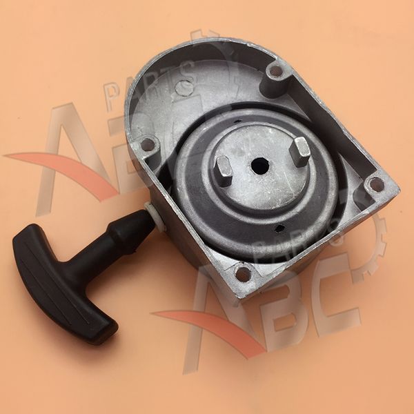 alloy pull start starter for 2 stroke 49cc-80cc engine motorized bicycle 
alloy pull start starter for 2 stroke 49cc-80cc engine motorized bicycle
