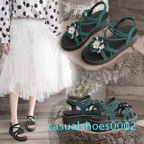 fairy flower sandals for women summer 2019 new online red sponge cake platform word with wedge heel high-heeled women's shoes c02, Black
fairy flower sandals for women summer 2019 new online red sponge cake platform word with wedge heel high-heeled women's shoes c02, Black