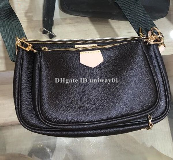 Quality women leather bag multi pochette cro body woman clutch pur e three in one brand de igner
Quality women leather bag multi pochette cro body woman clutch pur e three in one brand de igner