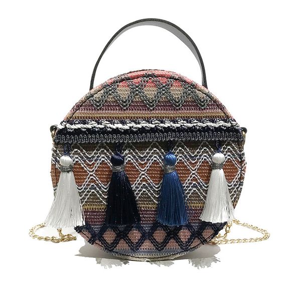 lady 2020 new tide elegant hand-made straw weave shoulder bag women fashion tassels circular shoulder messenger bags
lady 2020 new tide elegant hand-made straw weave shoulder bag women fashion tassels circular shoulder messenger bags