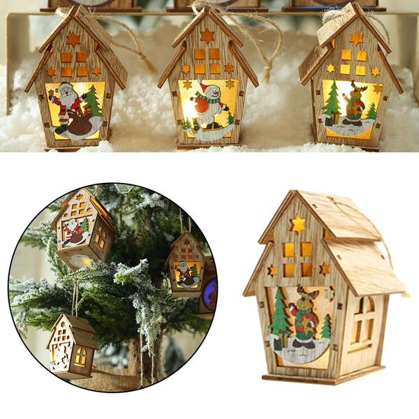 2019 diy glowing christmas house hanging ornament christmas tree decor pendent wooden cabin illuminated lights decoration
2019 diy glowing christmas house hanging ornament christmas tree decor pendent wooden cabin illuminated lights decoration