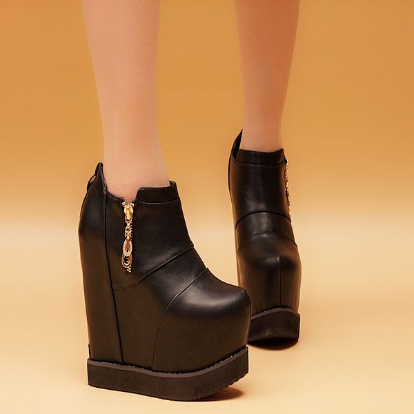 2020 wedges ankle boots white black rubber sole shoes platform boots women lacing autumn platform heels shoes heel 15 cm
2020 wedges ankle boots white black rubber sole shoes platform boots women lacing autumn platform heels shoes heel 15 cm