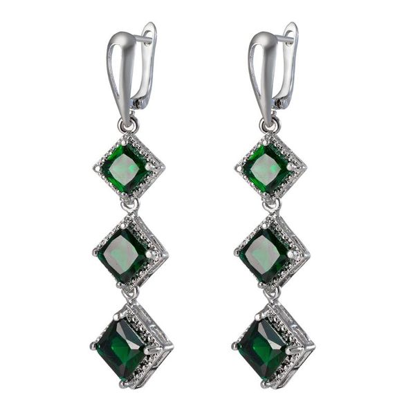 unique blue green stone drop earrings for women geometric zircon jewelry bohemian statement crystal earring wedding party gift, Silver
unique blue green stone drop earrings for women geometric zircon jewelry bohemian statement crystal earring wedding party gift, Silver