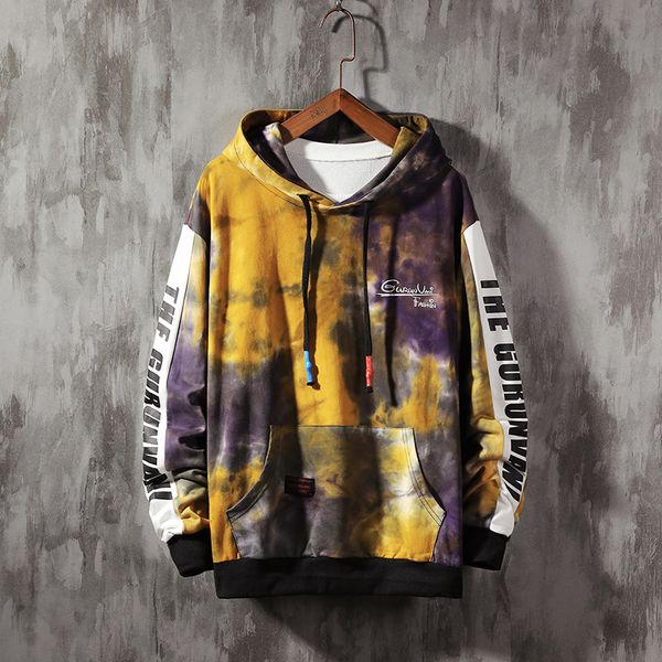 2019 trend hip hop long sleeves hoodies/male autumn printed cotton leisure sweatshirts/men's colorful loose comfortable jacket, Black
2019 trend hip hop long sleeves hoodies/male autumn printed cotton leisure sweatshirts/men's colorful loose comfortable jacket, Black