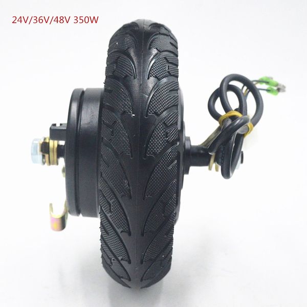 

2019 electric scooter hub wheel motor 24v 36v 48v 350w dc brushless toothless wheel motor scooter bicycle bike