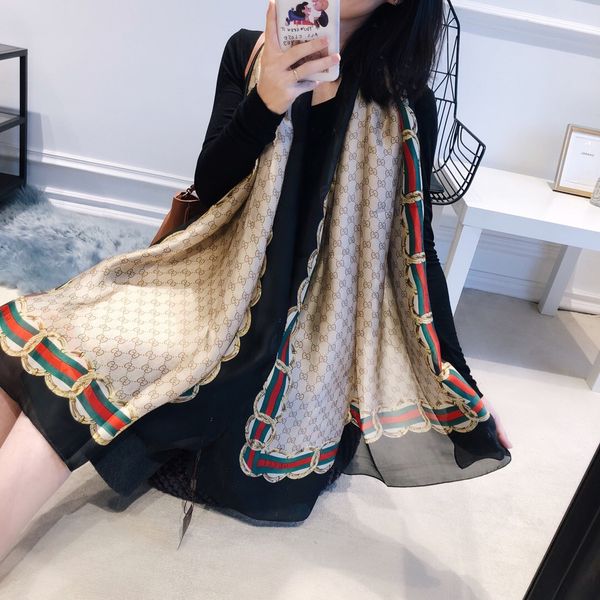 classic european and american luxury style designer brand silk printed scarf elegant lady wrap scarf foulard thin bufanda, Blue;gray 
classic european and american luxury style designer brand silk printed scarf elegant lady wrap scarf foulard thin bufanda, Blue;gray