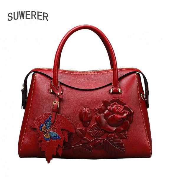 suwerer 2020 new women genuine leather bag fashion handbags women embossed bag leather shoulder
suwerer 2020 new women genuine leather bag fashion handbags women embossed bag leather shoulder