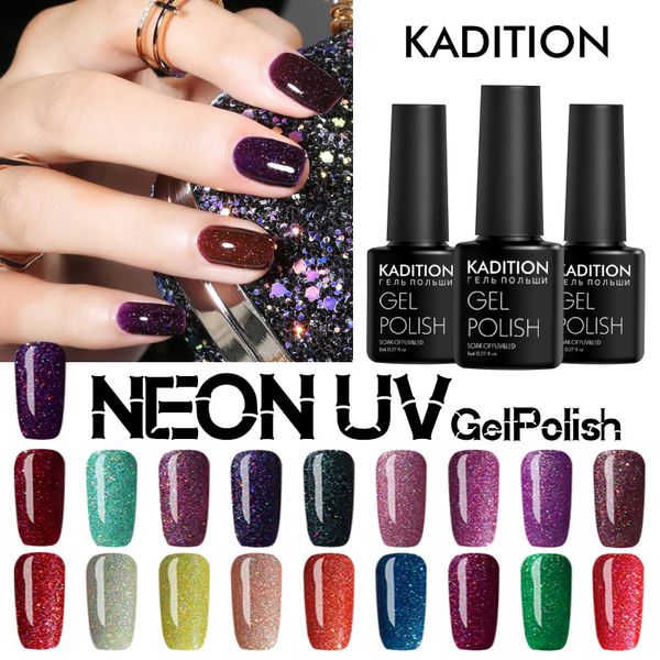 kadition shiny paint gel nail polish flickering neon uv set led lamp gel polish polishing semi permanent nails art varnishes, Red;pink
kadition shiny paint gel nail polish flickering neon uv set led lamp gel polish polishing semi permanent nails art varnishes, Red;pink