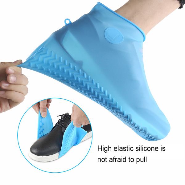 shoe parts & accessories waterproof boots covers rain cover outdoor non-slip silicone boot reusable rubber, White;pink
shoe parts & accessories waterproof boots covers rain cover outdoor non-slip silicone boot reusable rubber, White;pink