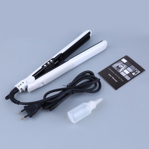 multifunctional ceramic flat steam hair straightener professional argan oil steam hair styling tool straightener iron, Black
multifunctional ceramic flat steam hair straightener professional argan oil steam hair styling tool straightener iron, Black