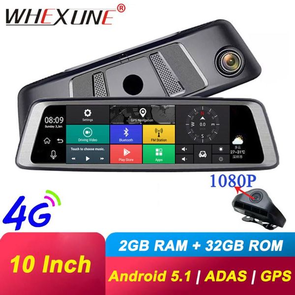 whexune 10" 4g car dvr camera android gps navigation adas wifi remote monitor camcorder rearview mirror dash cam registrar 1080p
whexune 10" 4g car dvr camera android gps navigation adas wifi remote monitor camcorder rearview mirror dash cam registrar 1080p