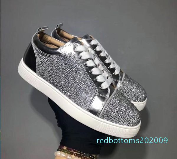 designer sneakers red bottom spikes flat velours suede sneakers iron grey men trainers 100% real leather party shoes mn189607 r09, Black
designer sneakers red bottom spikes flat velours suede sneakers iron grey men trainers 100% real leather party shoes mn189607 r09, Black