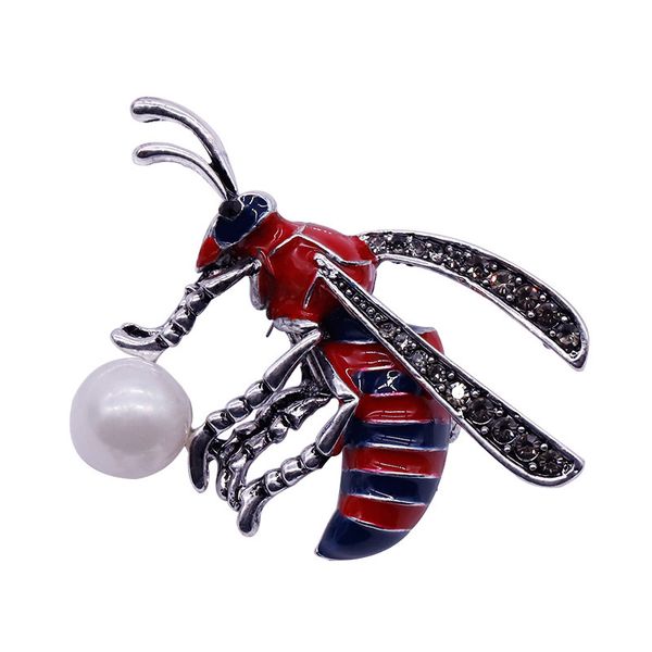 originality fund pearl insect brooch alloy diamond high archives women's bees brooch pin, Gray
originality fund pearl insect brooch alloy diamond high archives women's bees brooch pin, Gray