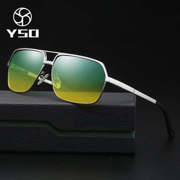 yso sunglasses men polarized uv400 aluminium magnesium frame hd night vision driving glasses rectangle accessories for men 8549, White;black
yso sunglasses men polarized uv400 aluminium magnesium frame hd night vision driving glasses rectangle accessories for men 8549, White;black