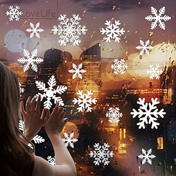 27 pieces white/red snowflake 2018 winter christmas window stickers decal christmas decorations wall snowflake mural supplies
27 pieces white/red snowflake 2018 winter christmas window stickers decal christmas decorations wall snowflake mural supplies