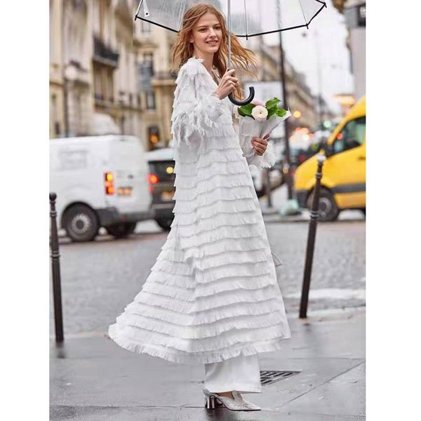 2019 cross-border style in europe and the lace tassels skirt amazon coat loose cardigan dress in the middle east, Blue;gray
2019 cross-border style in europe and the lace tassels skirt amazon coat loose cardigan dress in the middle east, Blue;gray