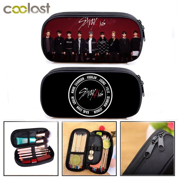 kpop stray kids cosmetic cases women makeup bag straykids minho jisung woojin changbin felix korean teenager pencil bag box
kpop stray kids cosmetic cases women makeup bag straykids minho jisung woojin changbin felix korean teenager pencil bag box