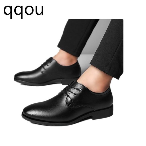 men's shoes 2019 new dress shoes men's leather trend business spring and autumn fashion dress, Black
men's shoes 2019 new dress shoes men's leather trend business spring and autumn fashion dress, Black