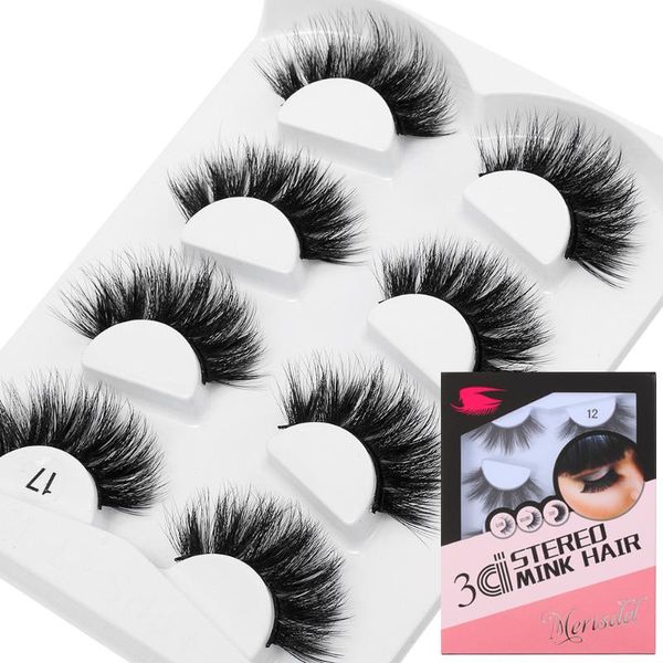 4 pairs soft 3d mink hair false eyelashes light -weight handmade natural long lashes reusable fluffy eye lash extension
4 pairs soft 3d mink hair false eyelashes light -weight handmade natural long lashes reusable fluffy eye lash extension
