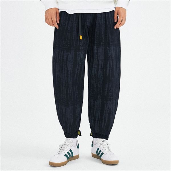 men's pants men printed ribbon drawstring casual male streetwear hip hop loose harem trousers, Black
men's pants men printed ribbon drawstring casual male streetwear hip hop loose harem trousers, Black