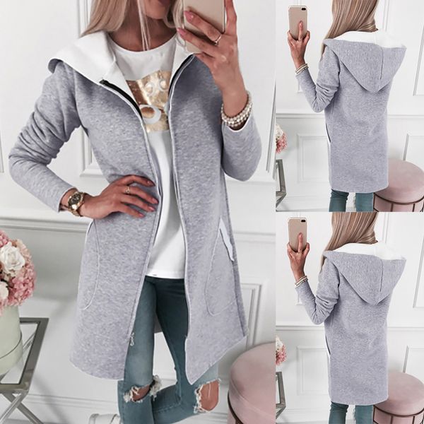 jaycosin spring autumn women long jacket female pink coat bomber jacket basic outwear loose wind coats mujer 19july31, Black;brown
jaycosin spring autumn women long jacket female pink coat bomber jacket basic outwear loose wind coats mujer 19july31, Black;brown