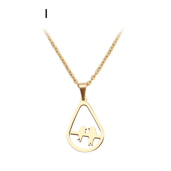 popular stainless steel necklace for women man birds family choker pendant necklace engagement jewelry female bridal wedding for girls, Silver
popular stainless steel necklace for women man birds family choker pendant necklace engagement jewelry female bridal wedding for girls, Silver