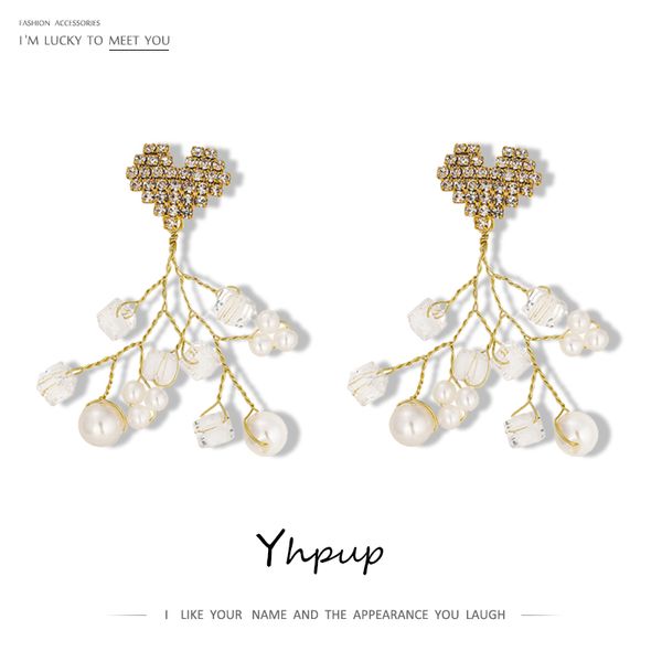 yhpup cute heart drop dangle simulated pearls earrings original manual jewelry rhinestone women earrings anniversary gift, Silver
yhpup cute heart drop dangle simulated pearls earrings original manual jewelry rhinestone women earrings anniversary gift, Silver