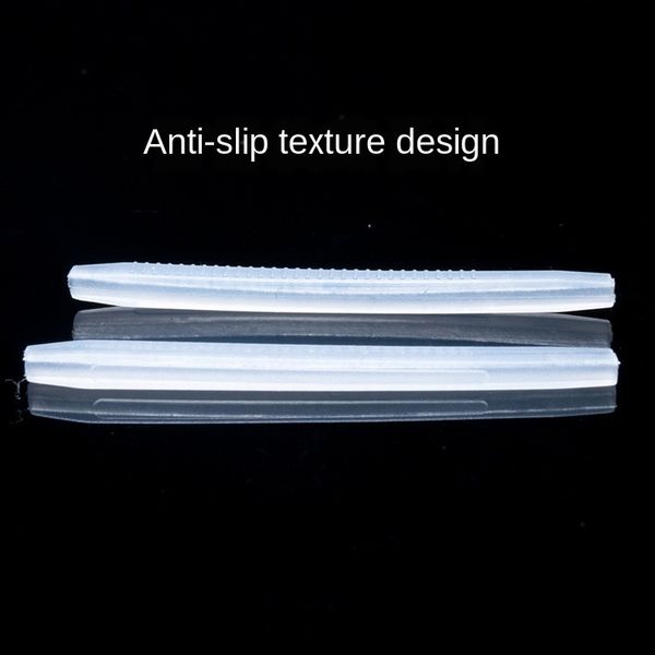 foot silicone soft transparent protective silicone ear cover anti-pressure anti-allergy metal glasses sun glasses protective cover, Silver
foot silicone soft transparent protective silicone ear cover anti-pressure anti-allergy metal glasses sun glasses protective cover, Silver