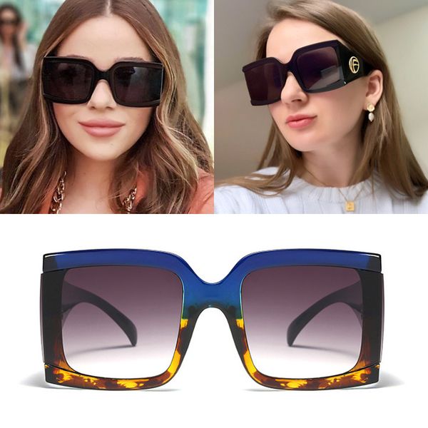 feishini stars shine plastic frame festival celebrity square oversized sunglasses ladies 2020 fashion women glasses uv protector, White;black
feishini stars shine plastic frame festival celebrity square oversized sunglasses ladies 2020 fashion women glasses uv protector, White;black