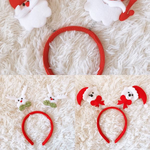 2019 creative children hair hair band santa claus headband party christmas supplies, Slivery;white
2019 creative children hair hair band santa claus headband party christmas supplies, Slivery;white