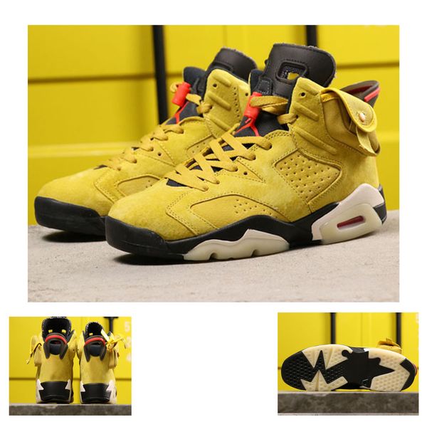 travis x 6 6s mens casual shoes cn1084-300 cactus jack wheat yellow with box, Black
travis x 6 6s mens casual shoes cn1084-300 cactus jack wheat yellow with box, Black