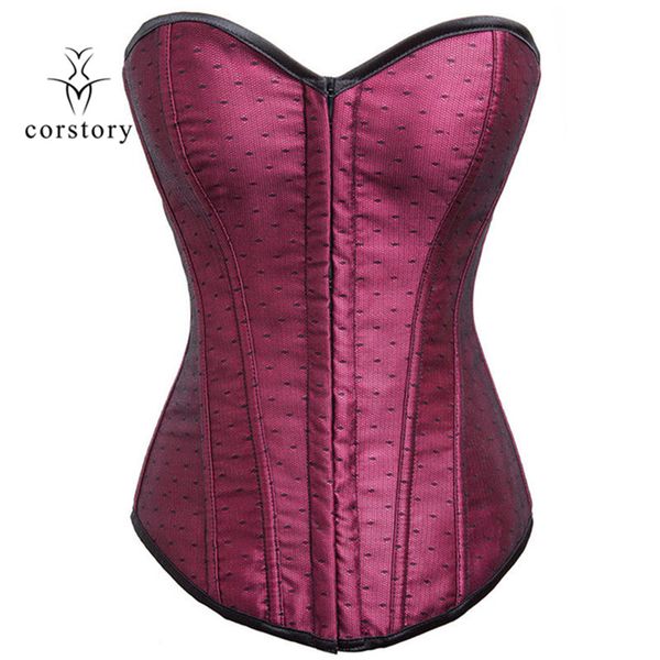 corstory wind red satin dot mesh overlay overbust corsets and bustiers lingerie steampunk clothing gothic corset, Black;white
corstory wind red satin dot mesh overlay overbust corsets and bustiers lingerie steampunk clothing gothic corset, Black;white