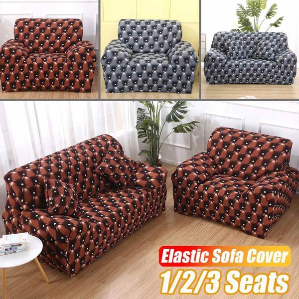 elastic sofa cover polyester stretch slipcovers covers for living room armchair manta l shape couch cover 1/2/3 seater