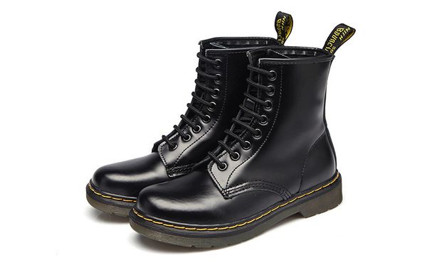 woman top quality leather women boots boots shoes high top motorcycle autumn winter shoes woman snow, Black
woman top quality leather women boots boots shoes high top motorcycle autumn winter shoes woman snow, Black