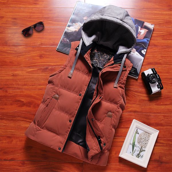 man, 2019 new autumn/winter fashion leisure body vest knitting hat warm cotton vest teenagers, Black;white
man, 2019 new autumn/winter fashion leisure body vest knitting hat warm cotton vest teenagers, Black;white